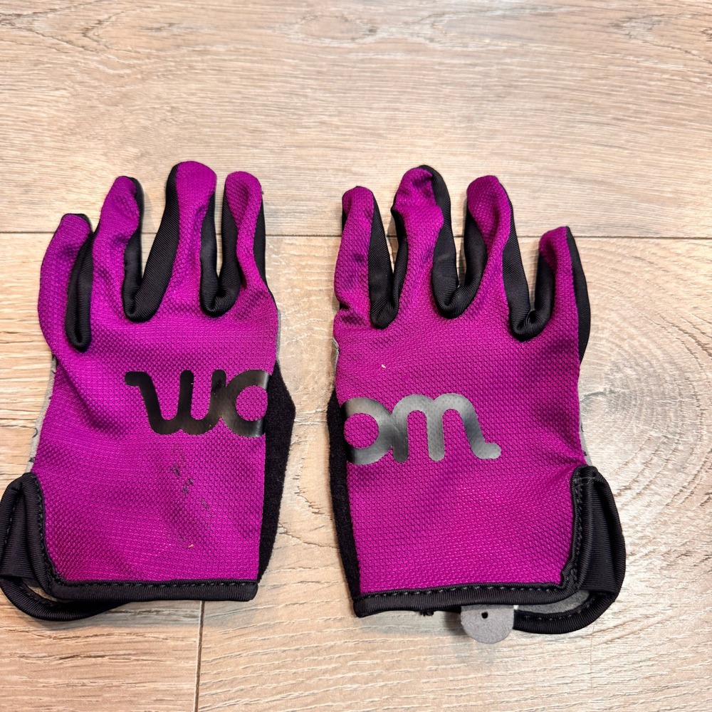 Woom Kids Bike Gloves Purple Black Cycling Outdoor Gear Size 6‎ Childrens
